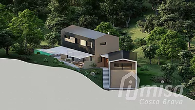 Spectacular newly built designer house in Calonge, Costa Brava, with first-class finishes