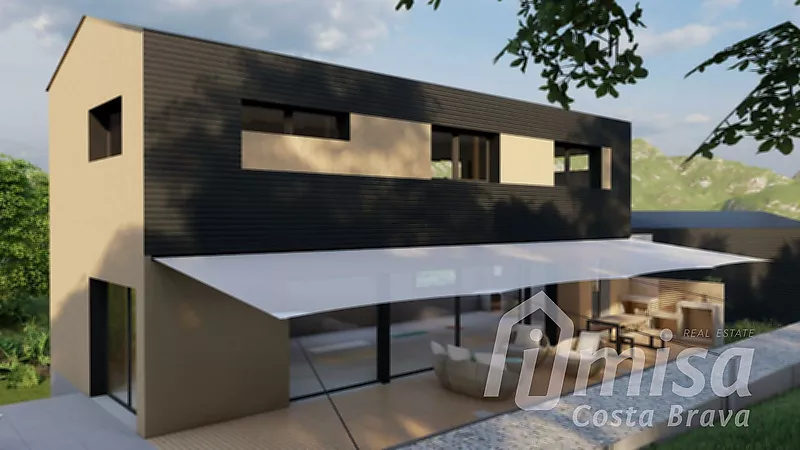 Spectaculaire maison de designer nouvellement construite à Calonge, Costa Brava, avec des finitions de première qualité