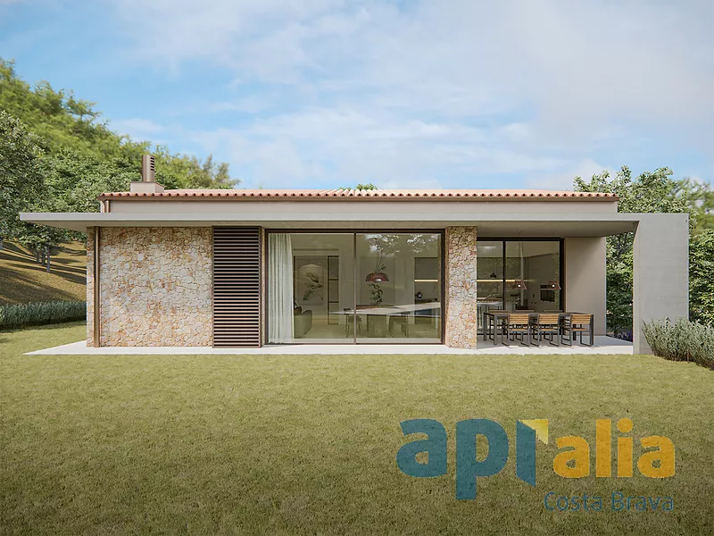 Espectacular casa de obra nueva de diseño en Calonge, Costa Brava, con acabados de 1ª calidad