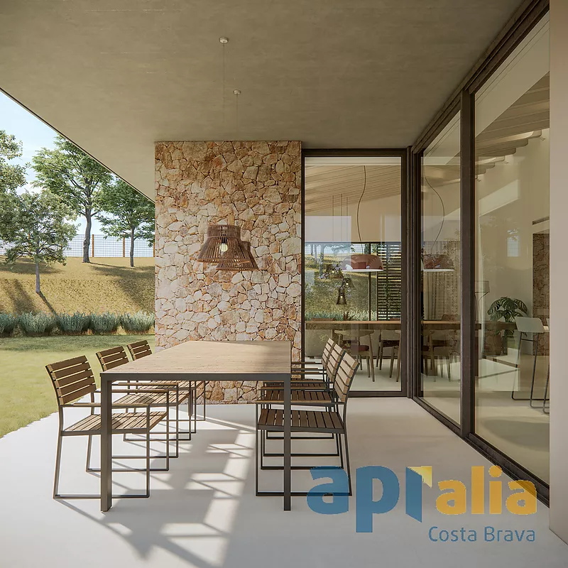 Espectacular casa de obra nueva de diseño en Calonge, Costa Brava, con acabados de 1ª calidad