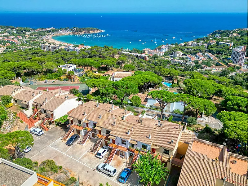 Maison jumelée de design avec vue sur la mer